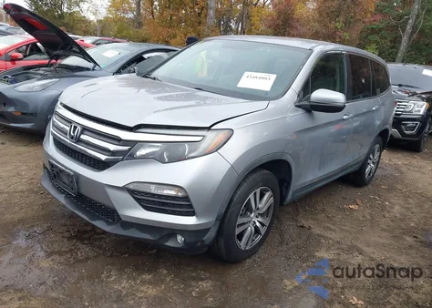 2017 Honda Pilot Ex z USA, uszkodzony, nr VIN 5FNYF6H35HB078581